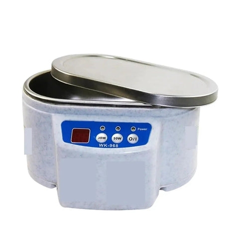 Portable Ultrasonic Cleaner With Dual Frequency Vibration For Jewelry Watches Glasses And Circuit Boards. Compact Pocket Sized Cleaning Tank.