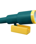 Pirate Ship Telescope For Kids Outdoor Playset Accessory Plastic Attachment For Treehouse And Backyard Playground Swing Set Green Durable Safe ASTM Approved Fully Rotates For Epic Kid Friendly Make Believe Adventures