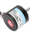 Solid Shaft Encoder 30kHz 1000B 1024B DC 5 to 24V for Motion Control High Precision Rotary Encoder With Flexible Coupling Durable Versatile for Office Automation Engineering Projects and Automated Systems 1024Z Rock Solid Performance, 6mm shaft