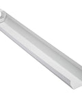 Dripper Flipper Vinyl Downspout Redirector White With Hinged Cup Design That Swings Up For Mowing And Landscaping Plastic Construction