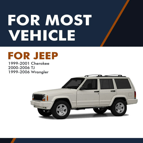 Front Wheel Hub Bearing Assembly Replacement For Jeep Wrangler TJ 1999-2006 And Cherokee 1999-2000 Direct Fit No Hassle Install One Hundred Percent Perfect Fit displayed with Jeep model