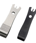 Two Pack Stainless Steel Fishing Line Cutter Nippers With Hook Eye Pin, Ultra Compact Lightweight Line Scissors for precise snips