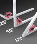 Two Pack Arrow Welding Magnets With On Off Switch 33 44 Lbs Magnetic Welding Holders at 45 90 120 degrees