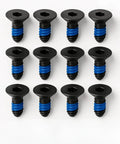 Red Dot Screw Kit for RMR SRO and Holosun 507C 508T includes twelve 6 32 screws in short, medium, and long lengths, black oxide.