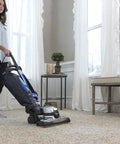 Person vacuuming carpet with Kirby using G3 G4 Vacuum Brush Roll Replacement 156294 OEM Authorized Genuine Part