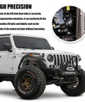 Two Pack CV Boot Kit With Four Stainless Steel Clamps And Six Cable Ties, Silicone CV Joint Boot Set, installed on Jeep for shaft size 19mm to 24mm