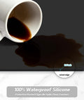 Silicone Coffee Mat 16 By 16 Inch Waterproof Heat Resistant Bar Mat For Espresso Machines Station Accessories No Slip
