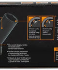 Packaging of Beefy 10 Piece Deep 3/8 Inch Drive 6 Point Universal Impact Socket Set Metric Built Tough From Cr-Mo Steel With Off Corner Loading To Stop Rounding For Heavy Duty Auto And Garage Projects, showing socket features and benefits.