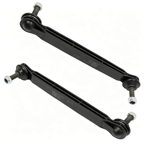 Beefed-Up Sway Bar Link Kit For Jeep Renegade 2015-2021 500X 2016-2019 And Compass 2017-2022 Front And Rear Stabilizer Replacement Links Replaces 68246496AA, black PA-66 composite, 2 links