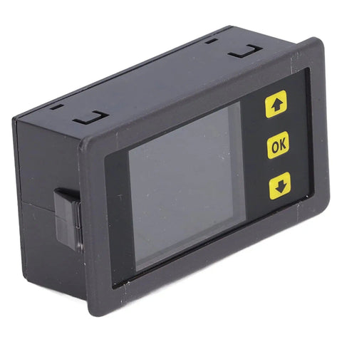 Color Screen Smart Power Meter With Bidirectional Detection And Power Off Memory, front angle view showing display and buttons.