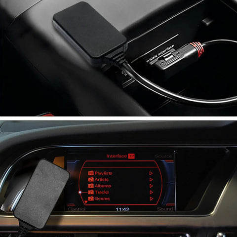 Bluetooth Audio Adapter For Audi MDI MMI 3G Car System With 5.0 Bluetooth And Aux In Interface in car stereo display