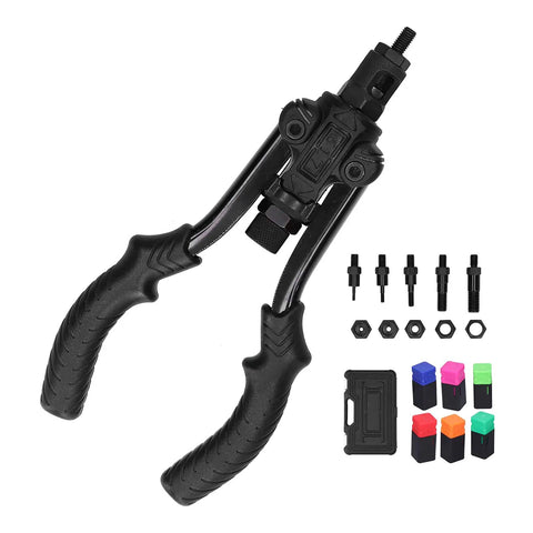 Get The Ultimate Hand Rivet Nut Tool For Serious Metal Repair And Auto Jobs! alloy steel manual rivet nut gun with M10 mandrels