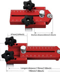 Thin Ripping Jig Made From Aluminum Alloy For Table Saw Router And Band Saw With Wide T Track And Miter Slot Compatibility