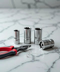 Top Tier 5-Piece Stainless Steel Torsion Springs Kit For Electric Water Kettle Lid Repair High Heat Resistant Small Replacement Parts Perfect For Home DIY And Crafting Projects Today, close-up with pliers