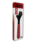 Knuckle Hinge Bender Adjustable Wrench Tool For Residential Door Hinges in packaging with ergonomic grip and steel construction.