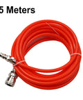 Built Tough Air Compressor Hose With Polyurethane Tubing And C Type Quick Connect Fittings Flexible Pneumatic Air Line 5 meter length