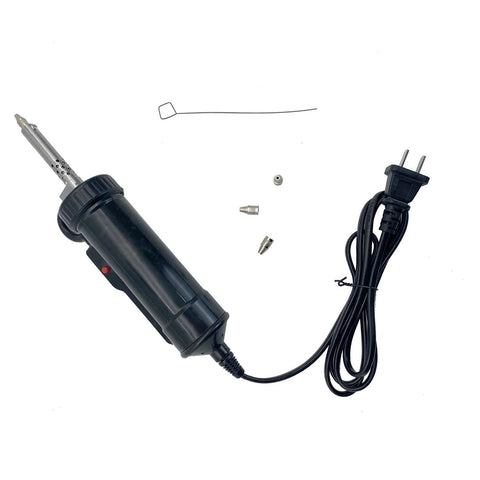 Automatic Desoldering Pump Vacuum Solder Sucker Tool For DIY AC110V 30W Electric Desoldering Gun with three suction tips and cord