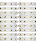 18 Piece Metal Mending Plates And Flat Wall Brackets Set For Furniture Reinforcement And DIY Projects No Sweat Install