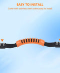 4 Pack Kayak Carry Handles With Screws 2 Hole Replacement Handles For Canoe Boat Side Mount Carrying Handles Durable Orange