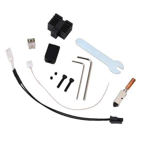 Heavy Lifter Ceramic Heating Cylinder Hotend Kit For Qidi X Plus Max Smart 3D Printers With Hardened Steel Nozzle Providing No Sweat Temperature Stability And Smooth Operator Extrusion On Demand
