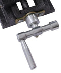 Tough As Nails Three Inch Drill Press XY Compound Vise with heavy duty clamping handle and precision adjustment dial