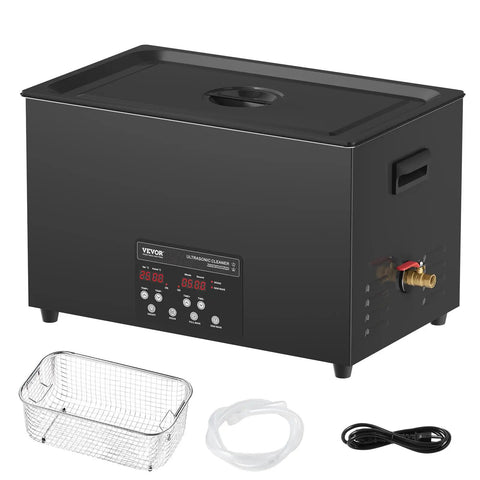 30L Ultrasonic Cleaning Machine 600W Digital Cleaner With Degassing And Gentle Mode 40kHz Industrial Ultrasonic Cleaner