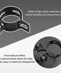 Spring band hose clamps, 3/8 in ID, manganese steel, 20-pack; automotive parts by Amazon