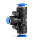 Grab This Awesome 100 Piece Pneumatic Push To Connect Fitting Kit With Quick Hose Assembly For Air And Water Systems Matching 4Mm 6Mm 8Mm 10Mm 12Mm 14Mm 16Mm Tubing Perfect For Compressors And Industrial Gear, black push-to-connect fitting