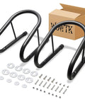 Removable Dirt Bike Wheel Chock With Mount Kit, Six And A Half Inch Wide, Motorcycle Trailer Locking Wheel Chock Tire Holder, Pack Of 2