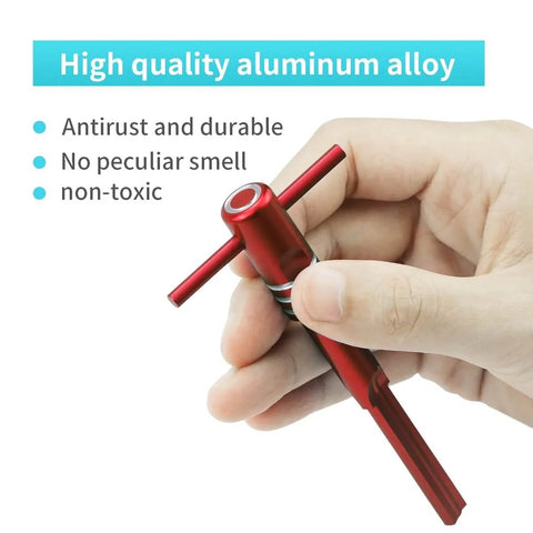 Pro Grade Ignition Switch Housing Alignment Tool For 2014 To 2020 Touring Motorcycles Red Aluminum Alloy Construction