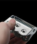 Close-up of hand holding Stainless Steel Butterfly Spring Hinge With Automatic Self Closing Flush Mount for cabinets and windows