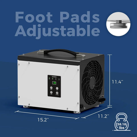 Heavy Duty Crawl Space Dehumidifier With Built In Pump For Basement Moisture Control Badass Air Quality Management Covers Up To One Thousand Square Feet No Sweat Humidity Removal All Week Long