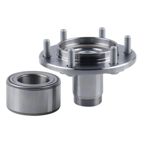 Front Wheel Hub Bearing Kit Pair For Toyota 4Runner 1996-2001, Sequoia 2001-2007, Tundra 2000-2006, Tacoma 1999-2004 2WD Only Replace Parts WH5170112W