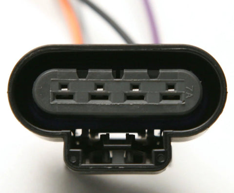 Close-up of connector for FG0407 Fuel Pump Module OE Tested With Vehicle Specific Fitment For Easy Install And Reliable Fuel Delivery.