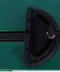 Close-up of adjustable glide fence on Heavy Duty Benchtop Router Table Featuring Dual Extension Wings for precise cuts.
