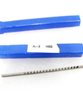 3mm Push Type Keyway Broach For CNC Machines Pro Grade High Speed Steel Cutter Tool in blue case, A1-3 HSS label visible