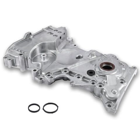 Timing Chain Cover and Oil Pump Kit M580 21350 2E030 Direct Fit for Hyundai Tucson 2.0L shown with gaskets