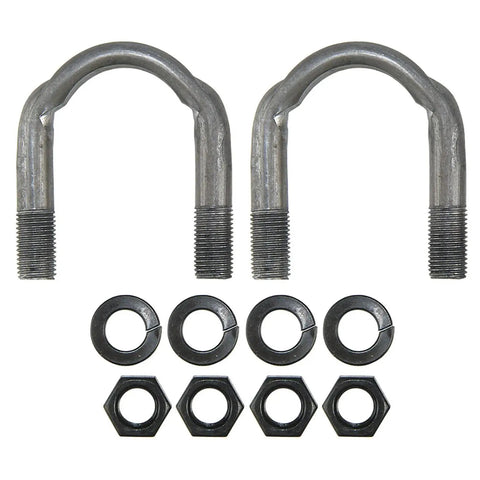 GMC Rear Universal Joint U Bolt Kit For C35 C3500 Pickup Trucks 1967 1968 1969 1970 1971 1972 1973 1974 OE Replacement Upgrade For Real World Tough Performance, two U-bolts with washers and nuts