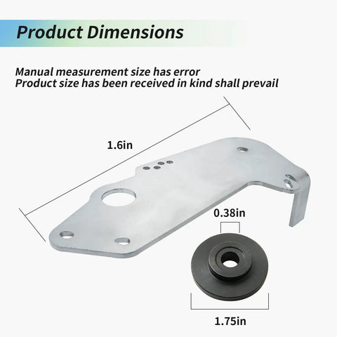 Deck Idler Pulley Bracket And Shoulder Spacer Kit DIY-Friendly For MTD Cub Cadet Troy-Bilt Lawn Tractors 13AL795S004 13AX795S004 TB42 TB46 13WV78KS011 Replaces 783-08654C And 738-05082