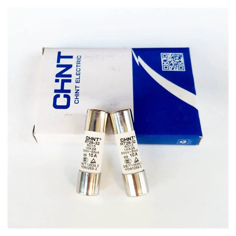 Ceramic Fuses Kit 10 Pieces 10x38mm RT28-32 Assorted Set Including 2A 4A 6A 10A 16A 20A 25A and 32A package and fuses