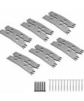 Super Durable Stainless Steel Fastening Plate Clamp For Carpentry And CNC Router Projects. Set of six stainless plates and screws.