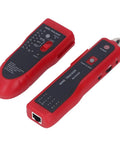 Wire Tracer Receiver Kit And Network Cable Tester Line Finder For Pro Grade Telephone Line Maintenance, red and black kit