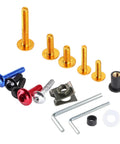 Dope 190 Piece Fairing Fasteners Nuts And Washers Kit For CBR600RR CBR900RR CBR1000RR And CBR1100XX Iron Aluminum Durable