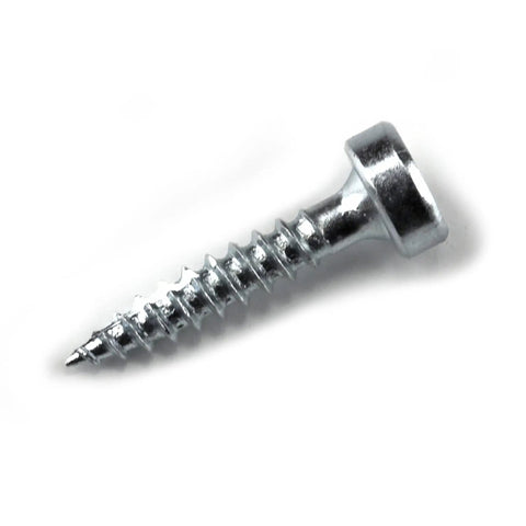 Pocket Hole Screws 3/4 Inch Fine Thread Zinc Pan Head For Indoor Woodworking, 500 Count Pack, Great For Hardwood And Dense Materials