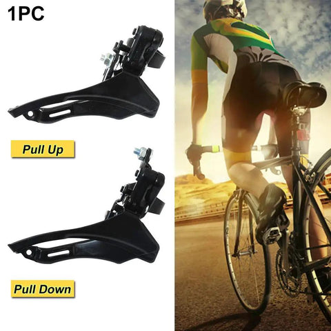 Universal Front Bicycle Derailleur For BMX Cruisers Electric Folding Hybrid And Mountain Bikes Heavy Duty Steel TZ 30 Replacement