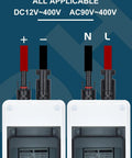 15 Amp Solar DC Disconnect Switch Outdoor Breaker Box With IP65 Waterproof UV Resistant PC Shell And Flame Retardant V1 Rated Housing
