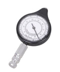 Heavy Duty Rock Solid Map Distance Measurer Built Like A Tank For Spot On Tracking and No Sweat Handling On Rough Outdoor Job Sites By Seasoned Surveyors And Engineers, black circular measuring device with precision dial.