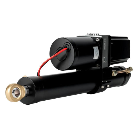 Built Like A Brick Heavy Duty Linear Actuator with motor and rod, designed for 18000N force, suitable for various rigging uses.