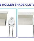Roller Shade Clutch Repair Kit With 10ft 3m Ball Bead Chain 4.5mm And 6 Connectors for universal 1.5 inch tube mechanism