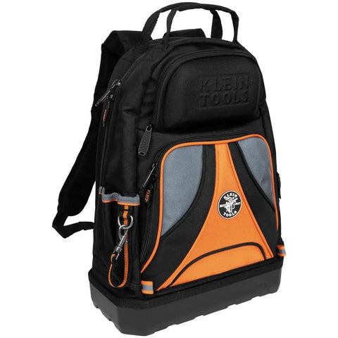 Tradesman Pro Backpack Tool Kit with Zipper Tool Bags and Magnetizer, featuring a durable design and multiple pockets for tools.